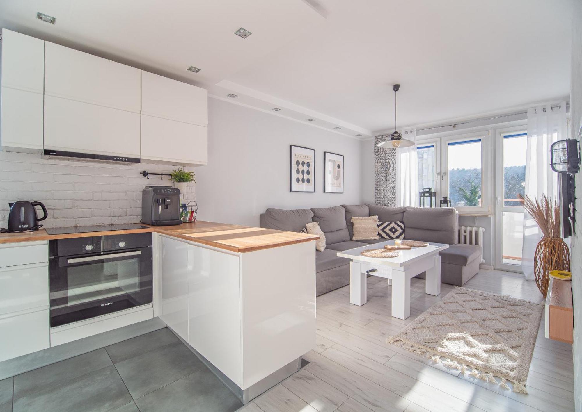 Bianco Apartament 格丁尼亚 外观 照片